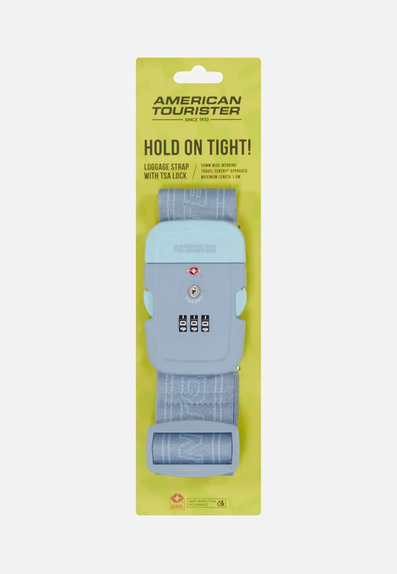 Luggage Belt TSA Stone Blue/Blue - Accessories