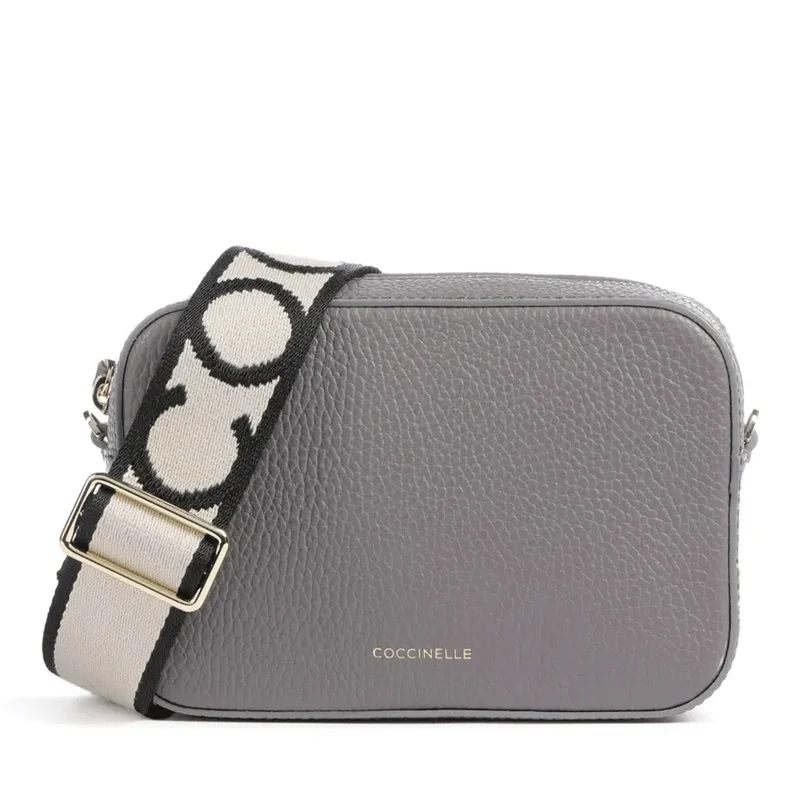 Borsa Donna a Tracolla COCCINELLE Linea Tebe Colore Grafite - E5MN555I101