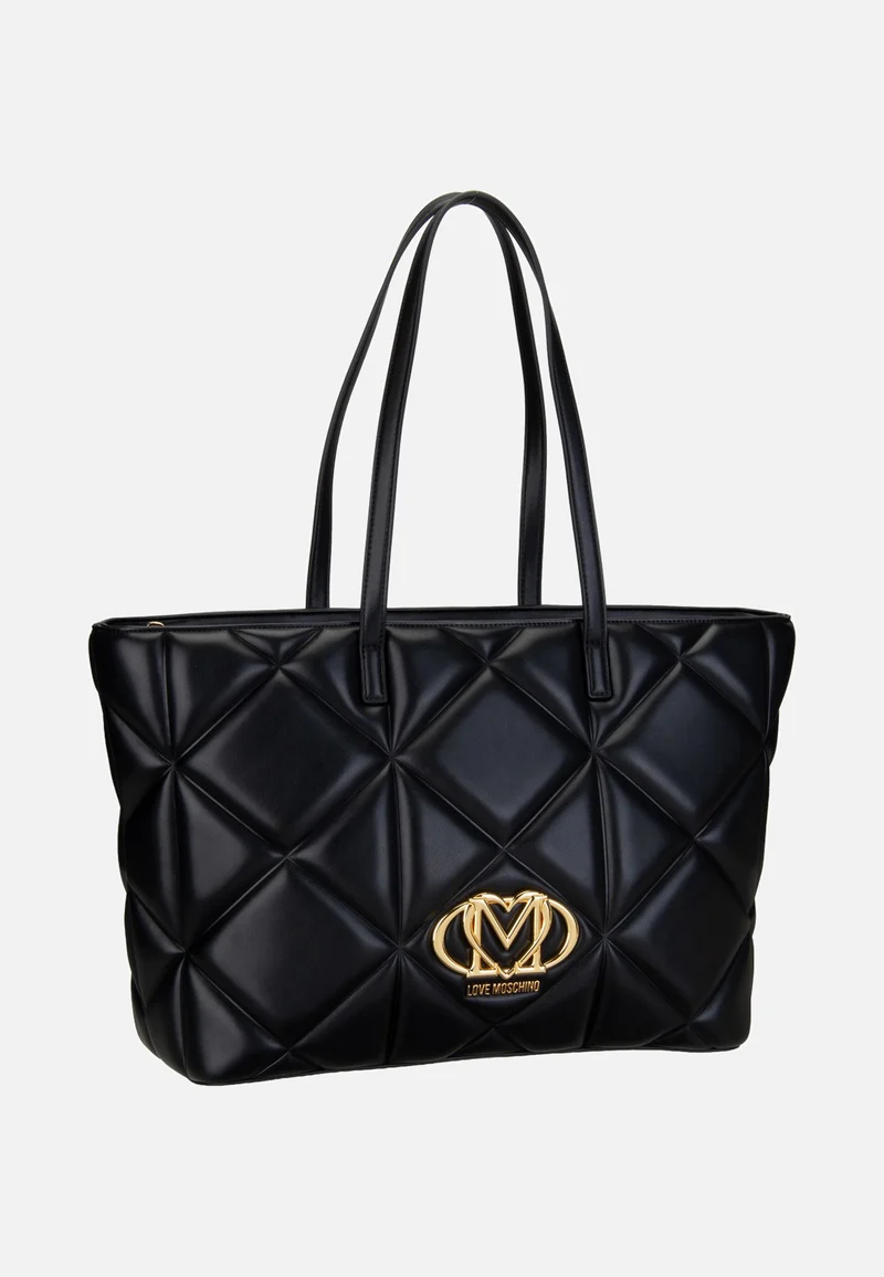 Embossed Q 4120 Black - Shopper