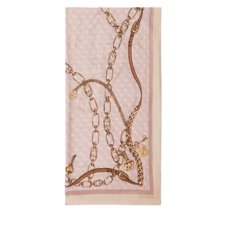 Foulard Donna 90 x 180 cm GUESS Colore Rose