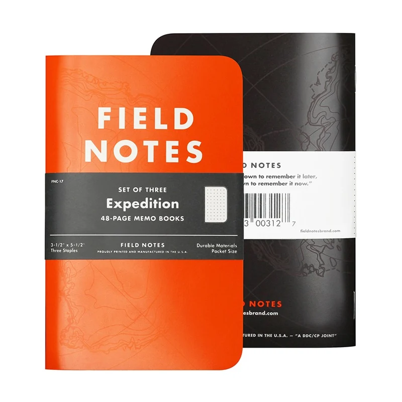 Expedition 3-Pack Memo Book