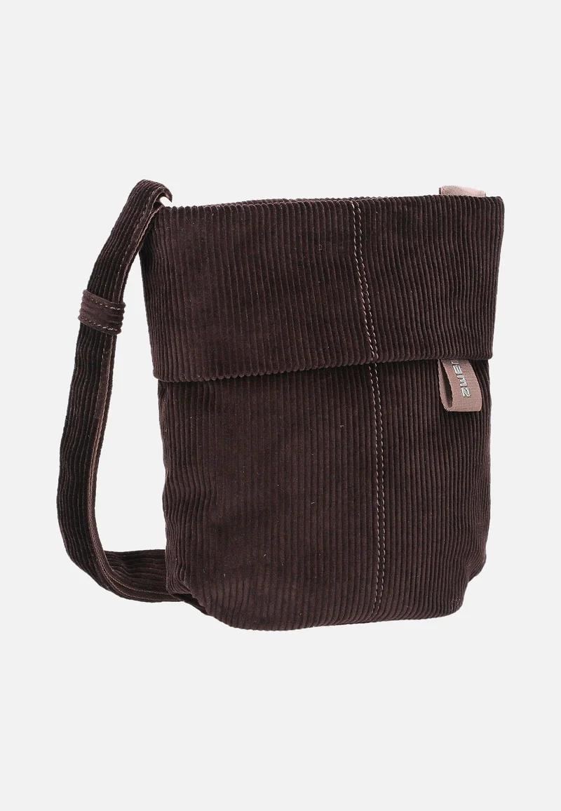 Mademoiselle M45 Cord/Espresso - Crossbody Bag