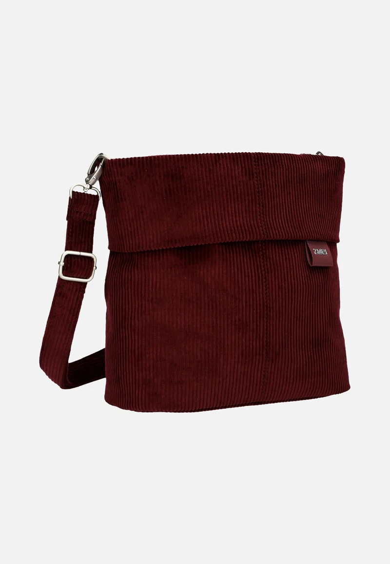 Mademoiselle M8 Cord/Bordeaux - Pouch Bag