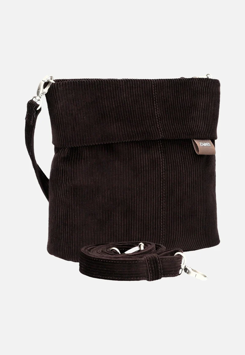 Mademoiselle M8 Cord/Espresso - Pouch Bag