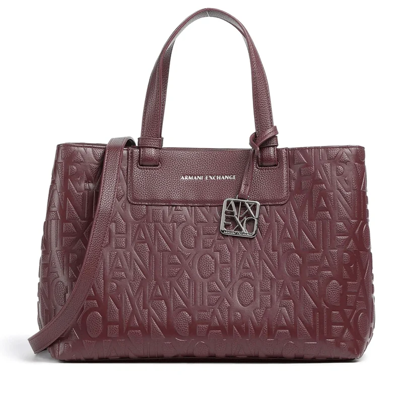 Borsa Donna a Mano con Tracolla ARMANI EXCHANGE colore Groove Linea Liz Misura Grande
