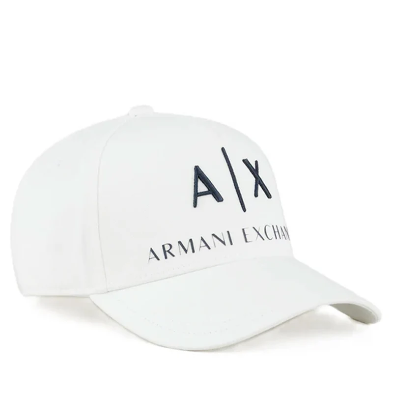 Cappello da Baseball ARMANI EXCHANGE Colore Bianco - Blu Navy