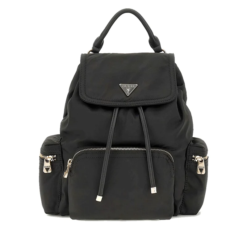 Zaino Donna GUESS Linea Eco Gemma Colore Nero Misura Piccola