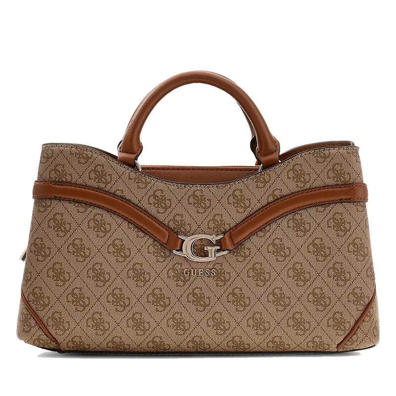 Borsa Donna a Mano GUESS Linea Dea colore Latte Logo