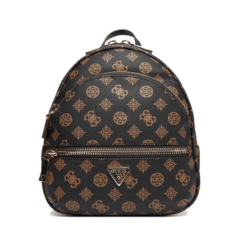 Zaino Donna GUESS Linea Manhattan Colore Mocha Logo Misura Piccola