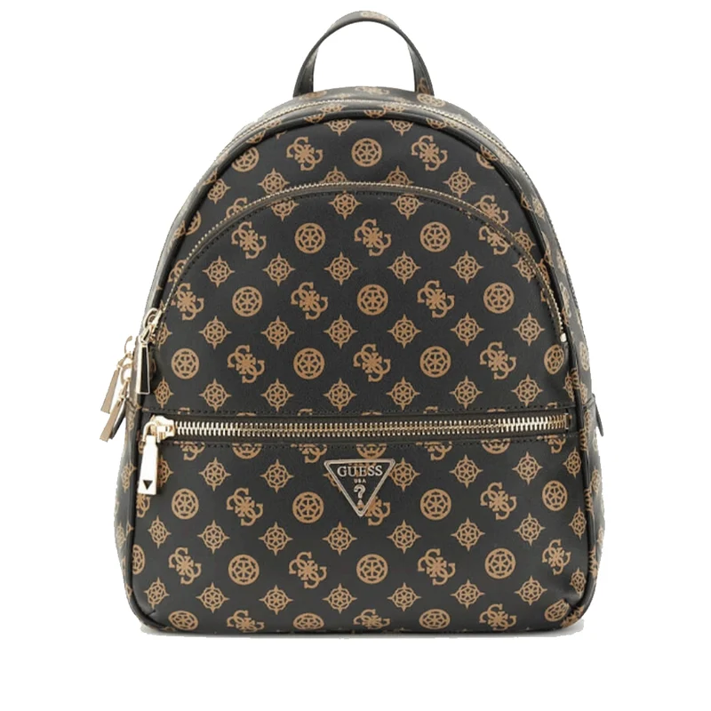 Zaino Donna GUESS Linea Manhattan Colore Mocha Logo Misura Grande