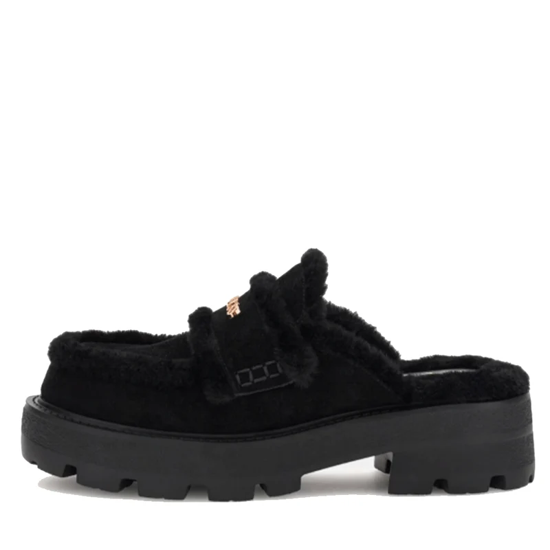 Sabot Imbottiti GUESS con Tacco Linea Yaneta colore Nero