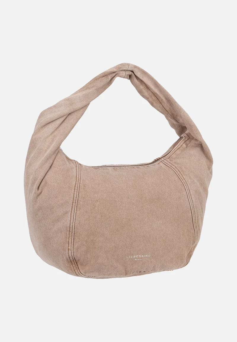 Farrah II Hobo M Denim Beige - Hobo Bag