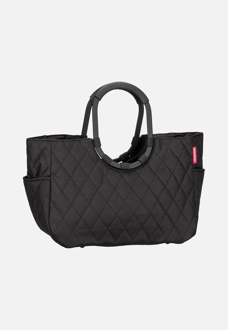 Loopshopper L Rhombus Black - Shopping Basket