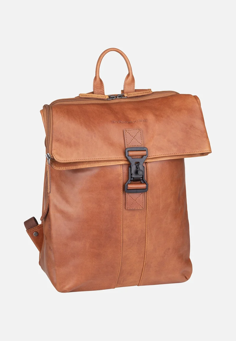 Savona 0322 Cognac - Rolltop Backpack