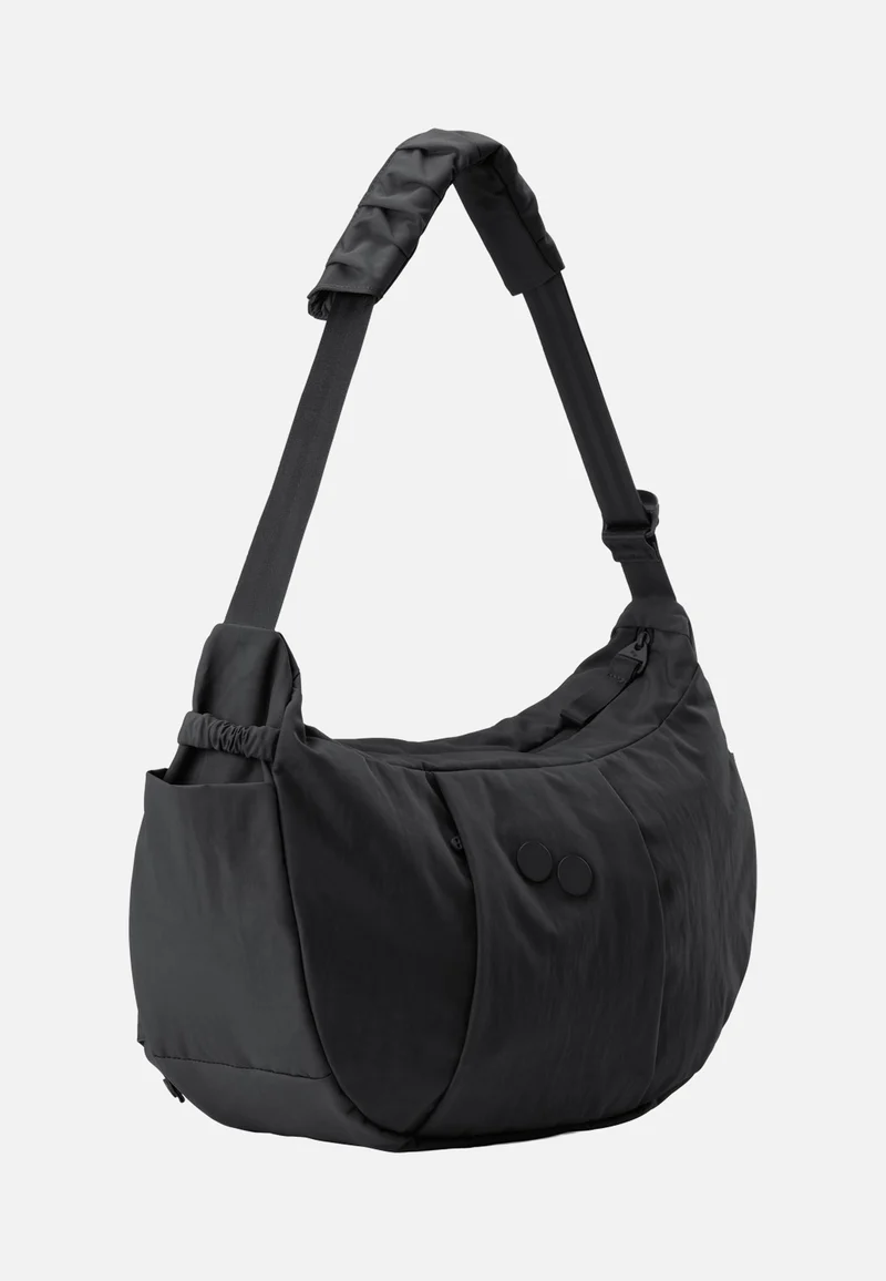 Krumm Large Crinkle Black - Hobo Bag