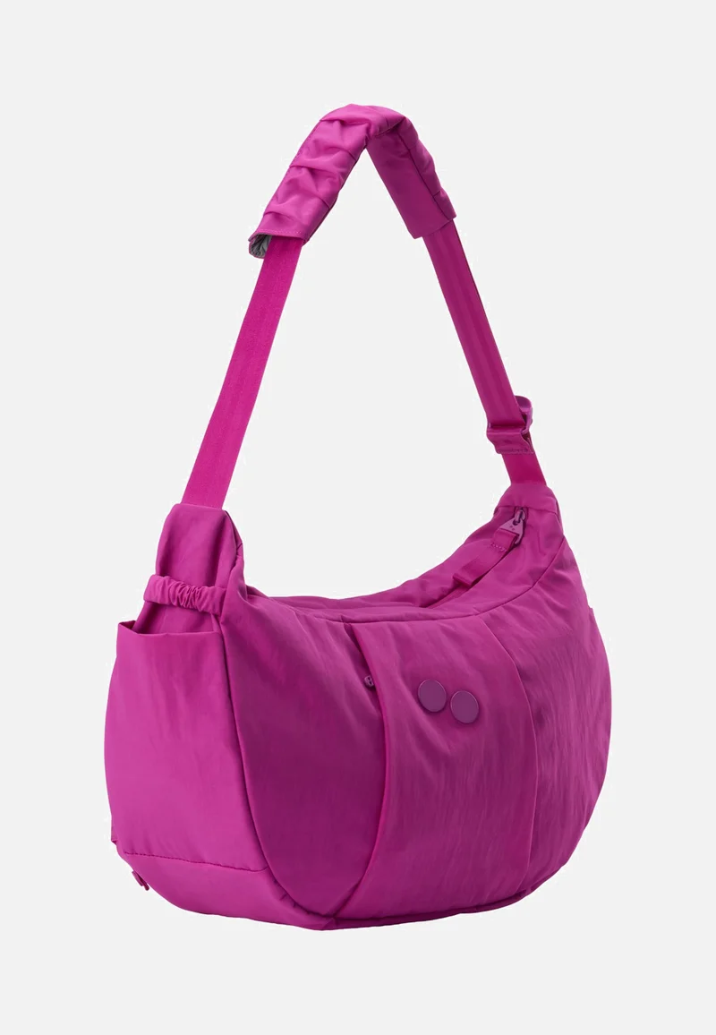Krumm Large Crinkle Fuchsia - Hobo Bag