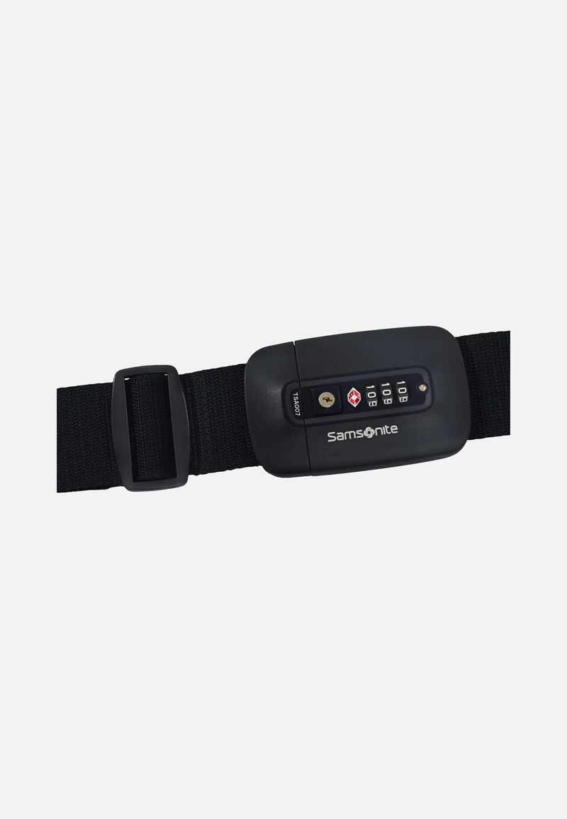 Luggage Strap TSA Lock Black - Bag Strap