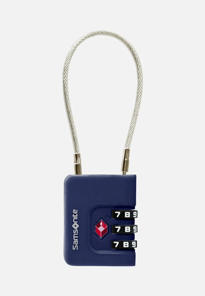 Cablelock 3 Dial TSA Midnight Blue - Lock
