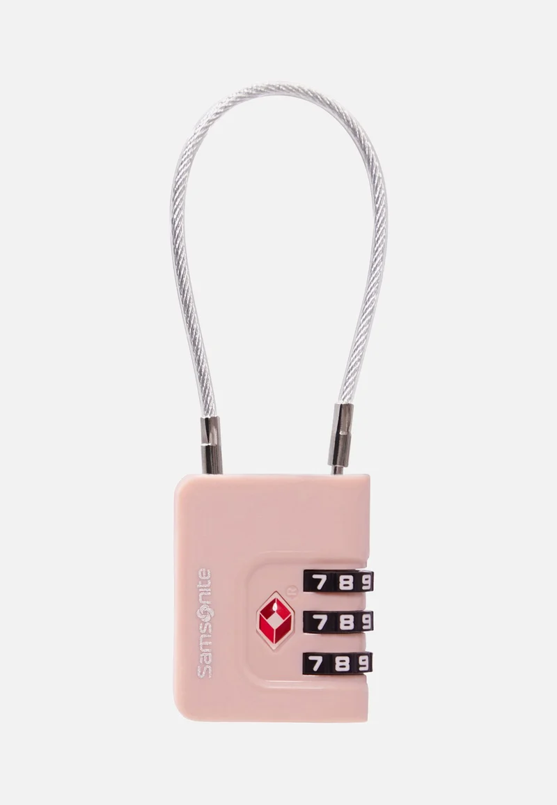 Cablelock 3 Dial TSA Rose - Lock