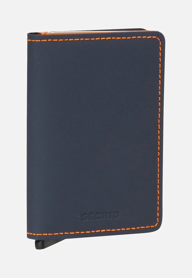 Slimwallet Matte Night Blue-Orange - Wallet