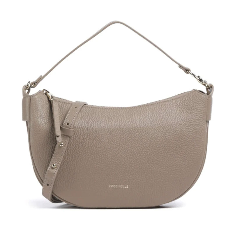 Borsa Donna a Spalla COCCINELLE Linea C-Easy Small Colore Warm Taupe