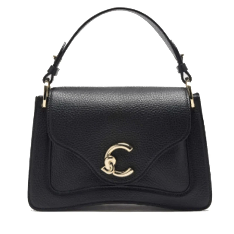 Borsa Donna a Mano COCCINELLE in Pelle linea C-Me Small Colore Nero