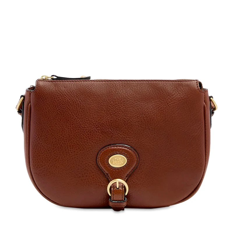 Borsa Donna a Tracolla Media THE BRIDGE linea Isadora in Pelle Marrone