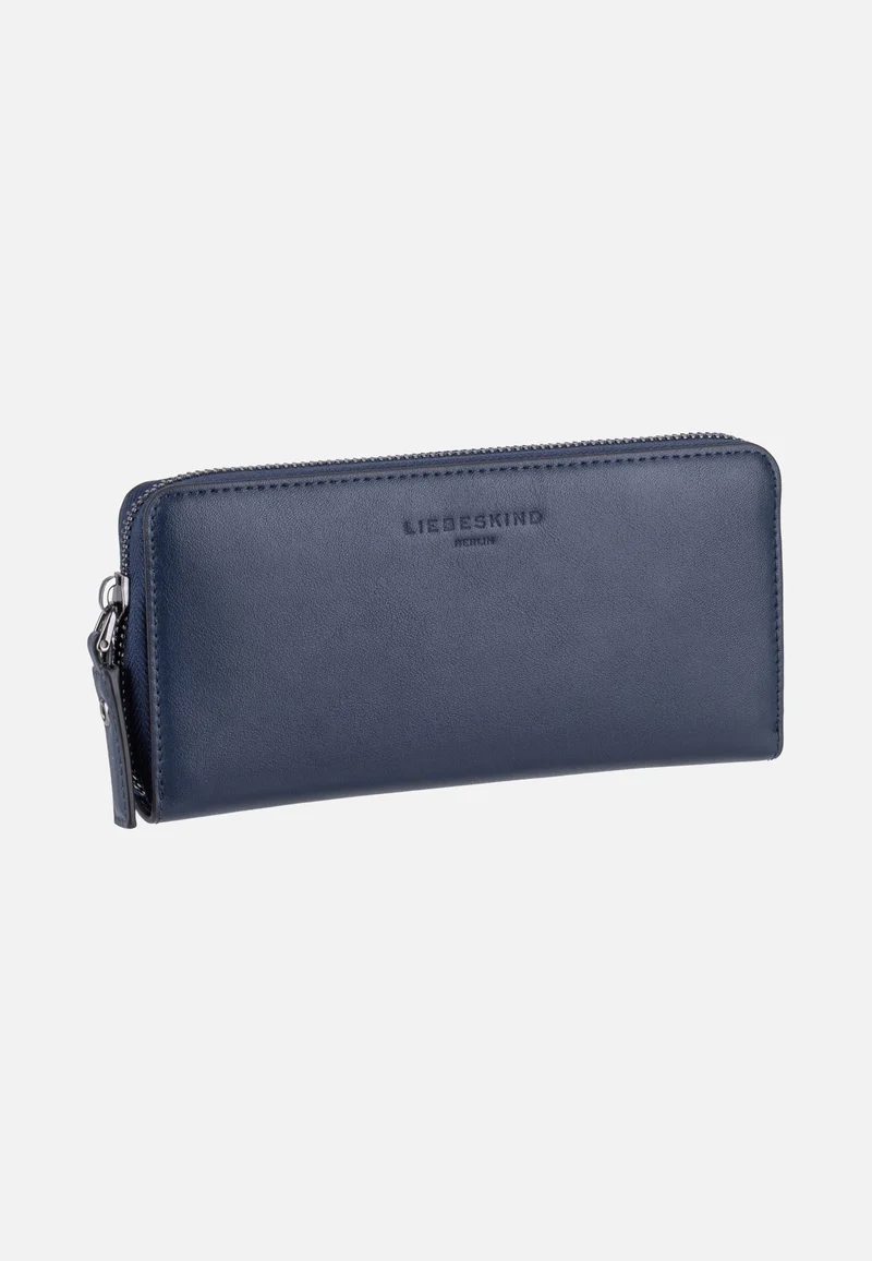 Audrey Sally Recycled Soft Calf Peacoat - Wallet