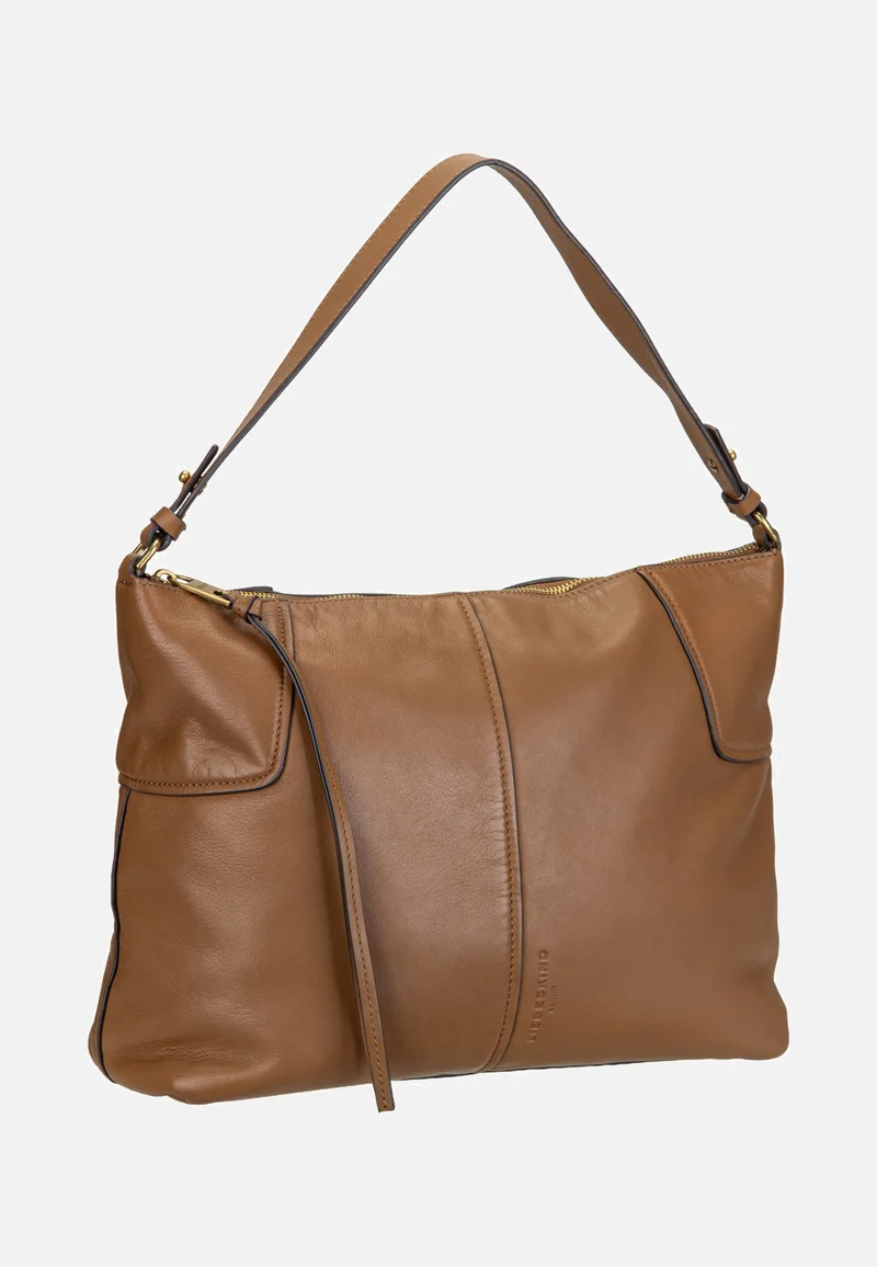 Mila Hobo M Sheep Natural Sepia - Hobo Bag