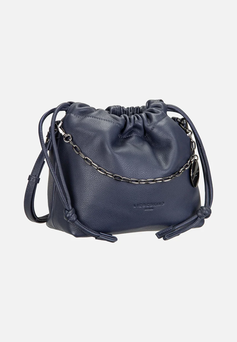 Lya II Hobo S Small Pebble Peacoat - Bucket Bag