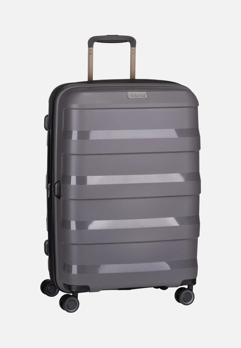 Straw+ Trolley M Dark Grey - Suitcase