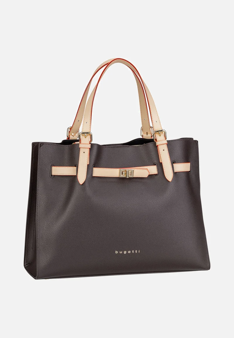 Ella L Dunkelbraun - Tote Bag