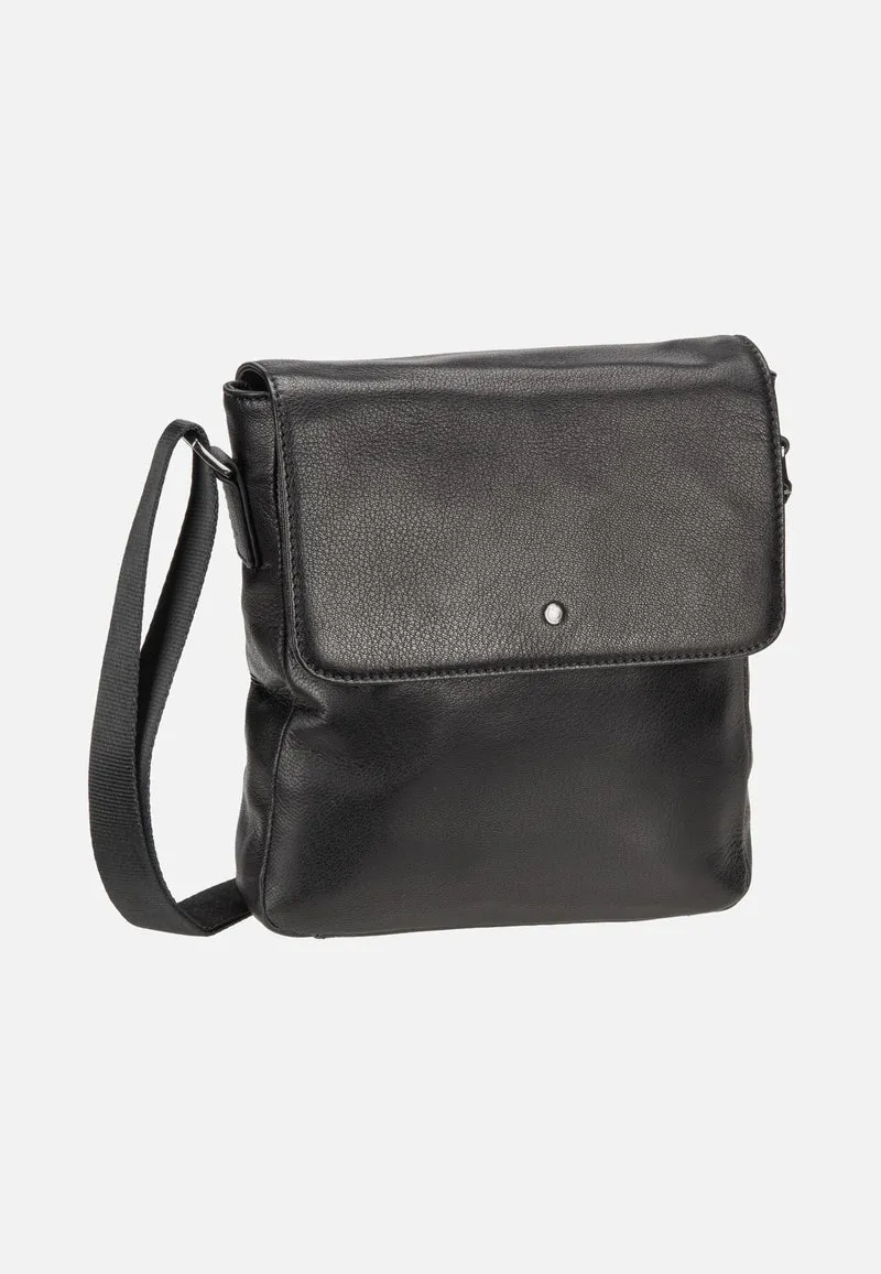 Black Magic Shoulder Bag With Flap Black - Shoulder Bag