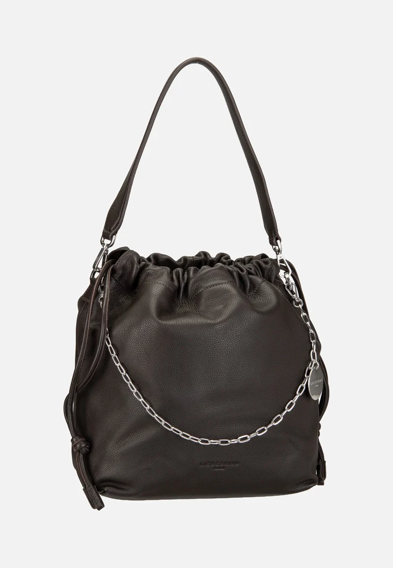 Lya II Hobo M Small Pebble Deep Soil - Bucket Bag