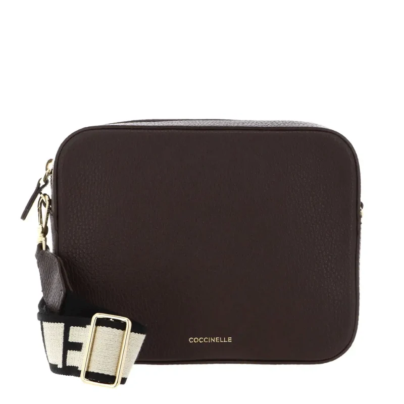 Borsa Donna a Tracolla COCCINELLE Linea Tebe Colore Brunette - E5MN555M301