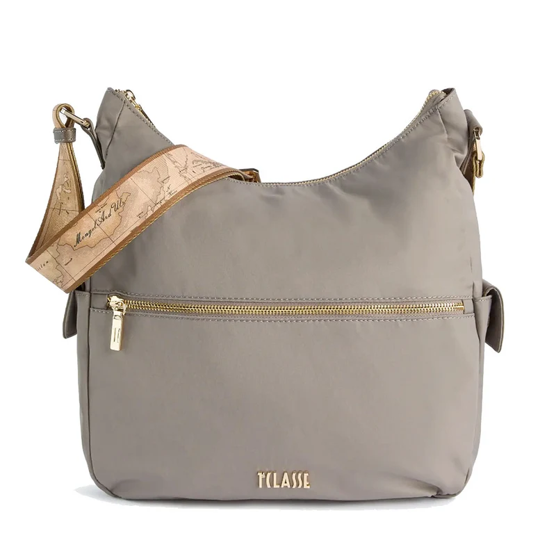 Borsa Sottospalla 1A Classe Alviero Martini linea Stormy Nylon Tortora LD21