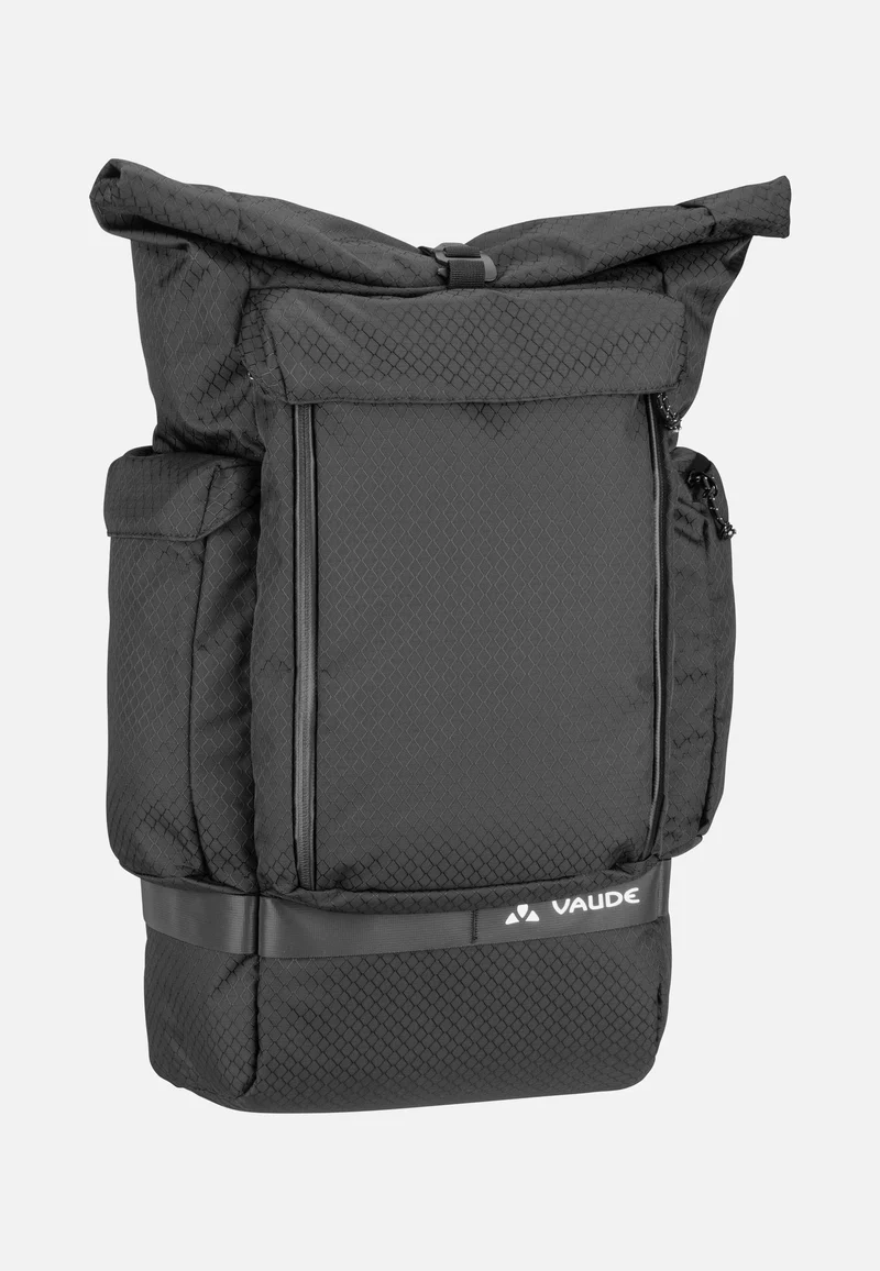 Cyclist Pack Black - Rolltop Backpack