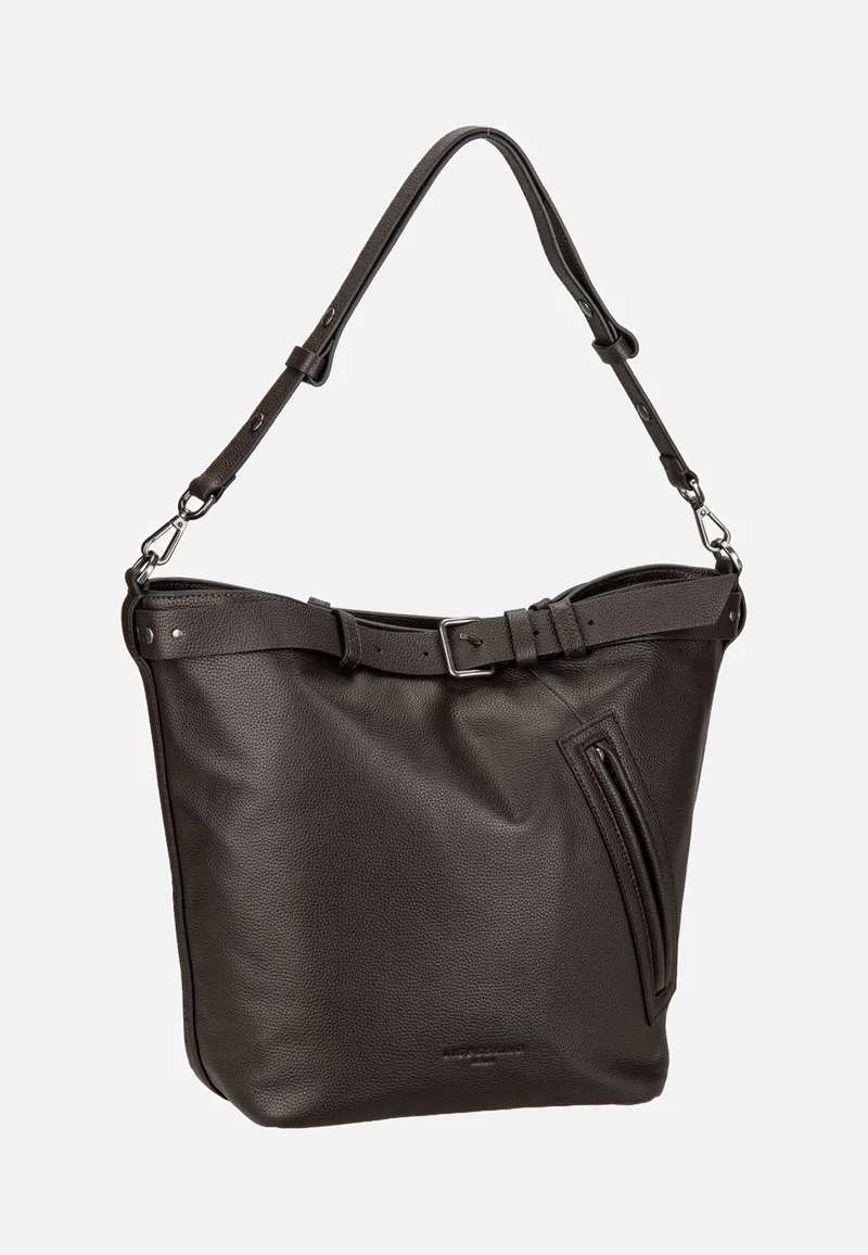 Zita Hobo L Small Pebble Deep Soil - Hobo Bag