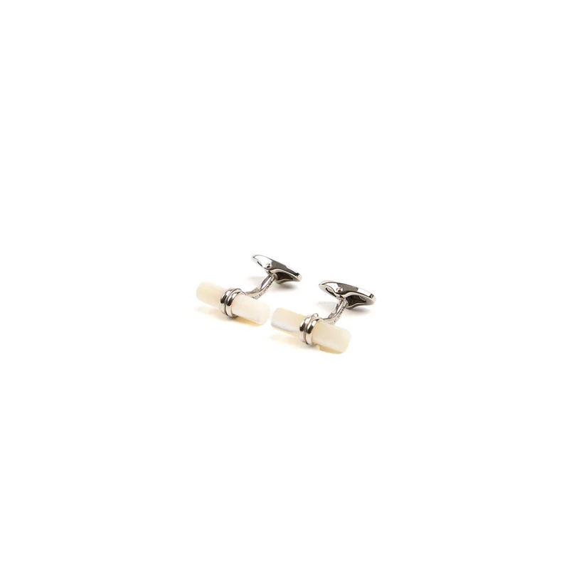 BAR CUFFLINKS WITH MOP