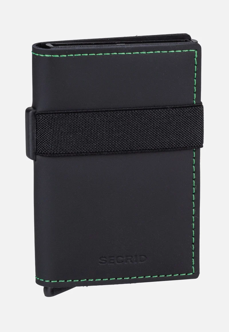 Bandwallet Matte Black & Green - Wallet