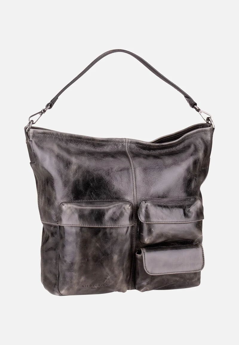 LK 204 Archive Lack M 2165295 Dark Stone - Hobo Bag