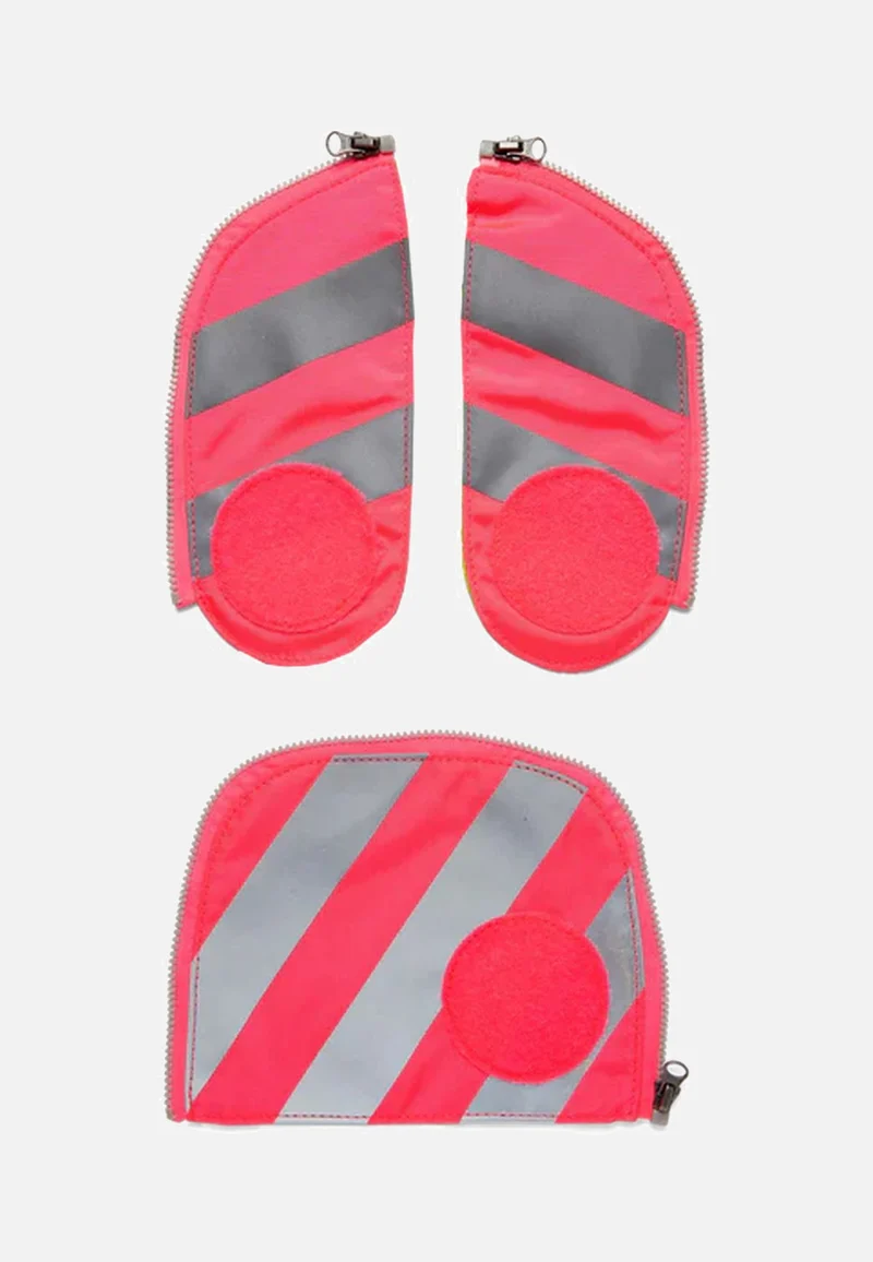Zip-Set Reflektorstreifen Pink - School Accessorie