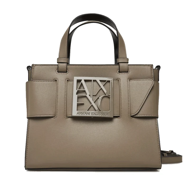 Borsa Donna a Mano ARMANI EXCHANGE Colore Brown Bass Misura Piccola