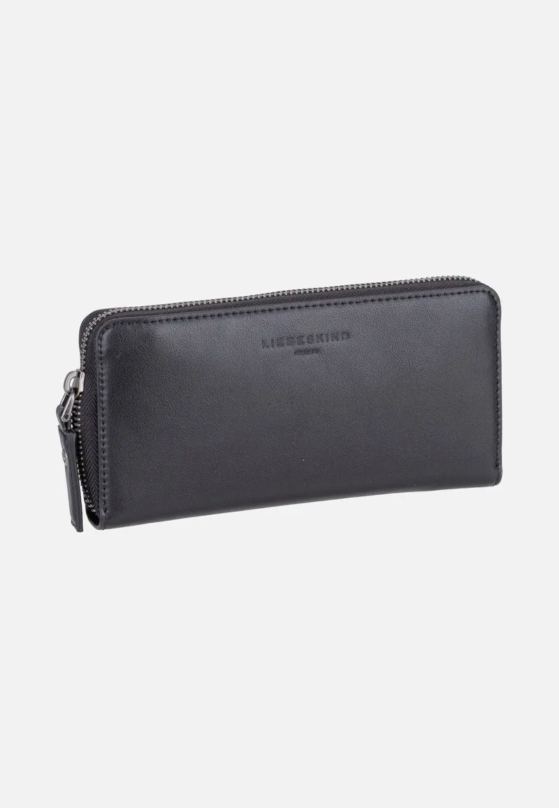 Audrey Sally Recyled Soft Calf Black - Wallet