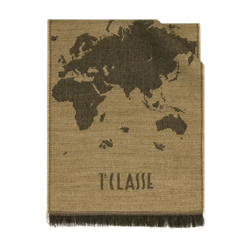 Sciarpa 30 x 180 cm 1A Classe Alviero Martini linea Geo Pieno Beige S564