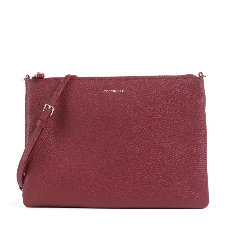 Borsa Donna a Tracolla COCCINELLE in Pelle Ribes Linea Best Medium