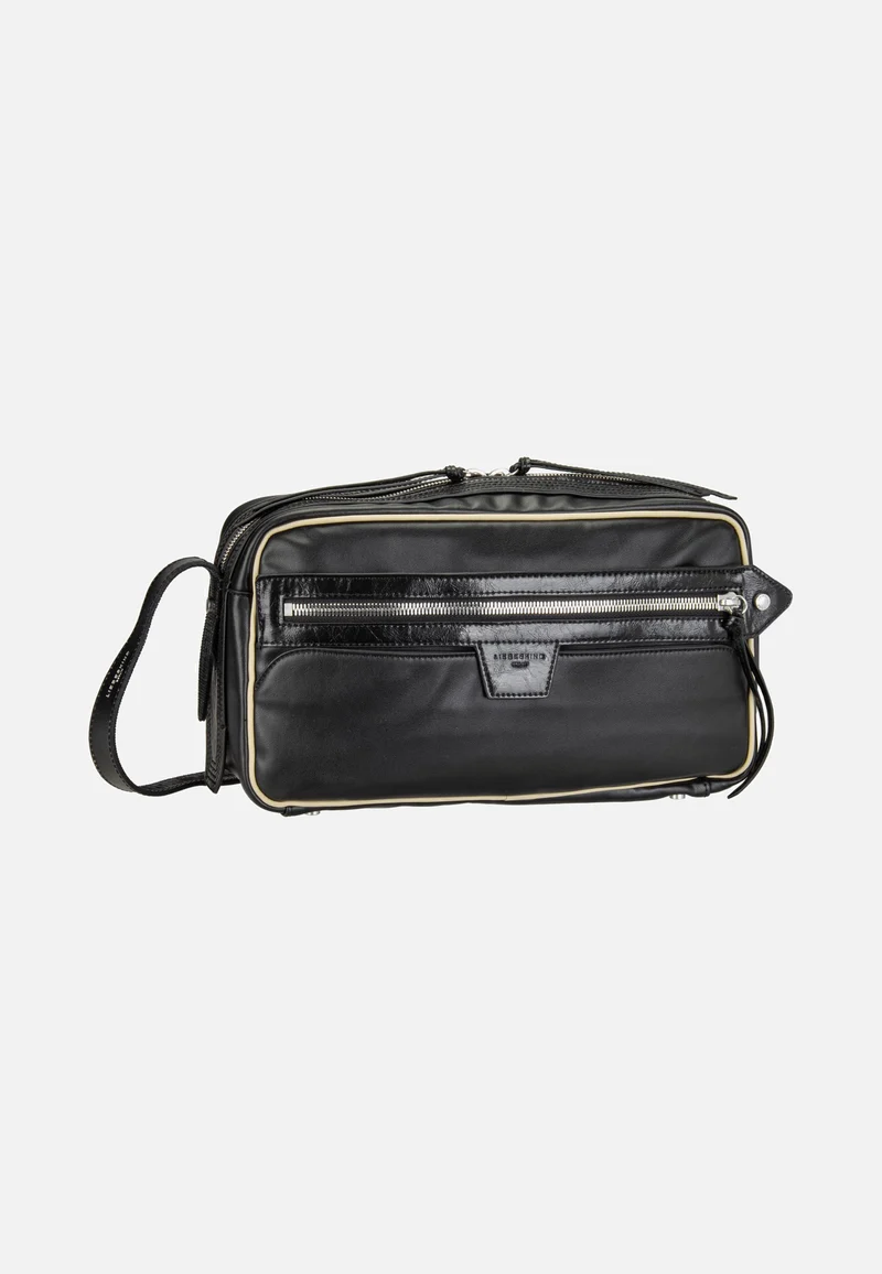 Juno Satchel M Soft Calf Black - Crossbody Bag