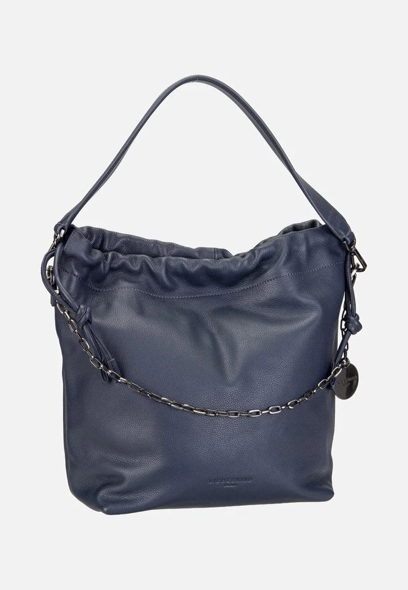 Lya II Hobo M Small Pebble Peacoat - Bucket Bag