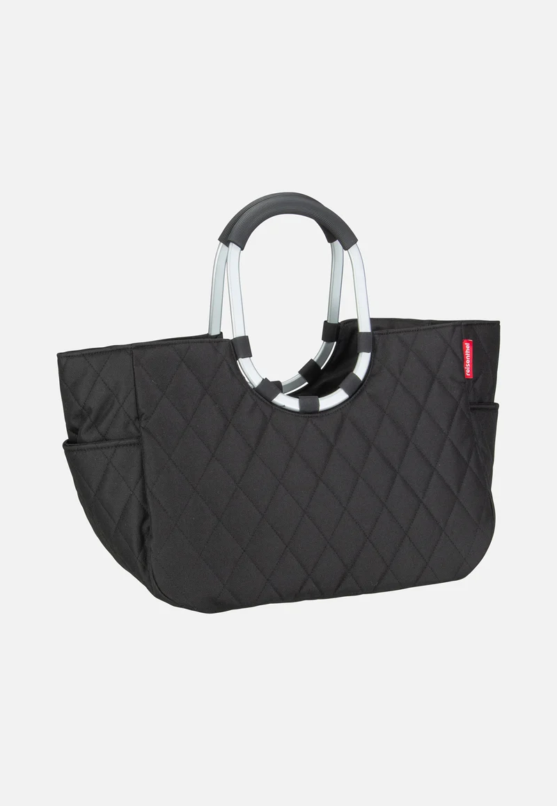 Loopshopper L Rhombus Black - Shopping Basket