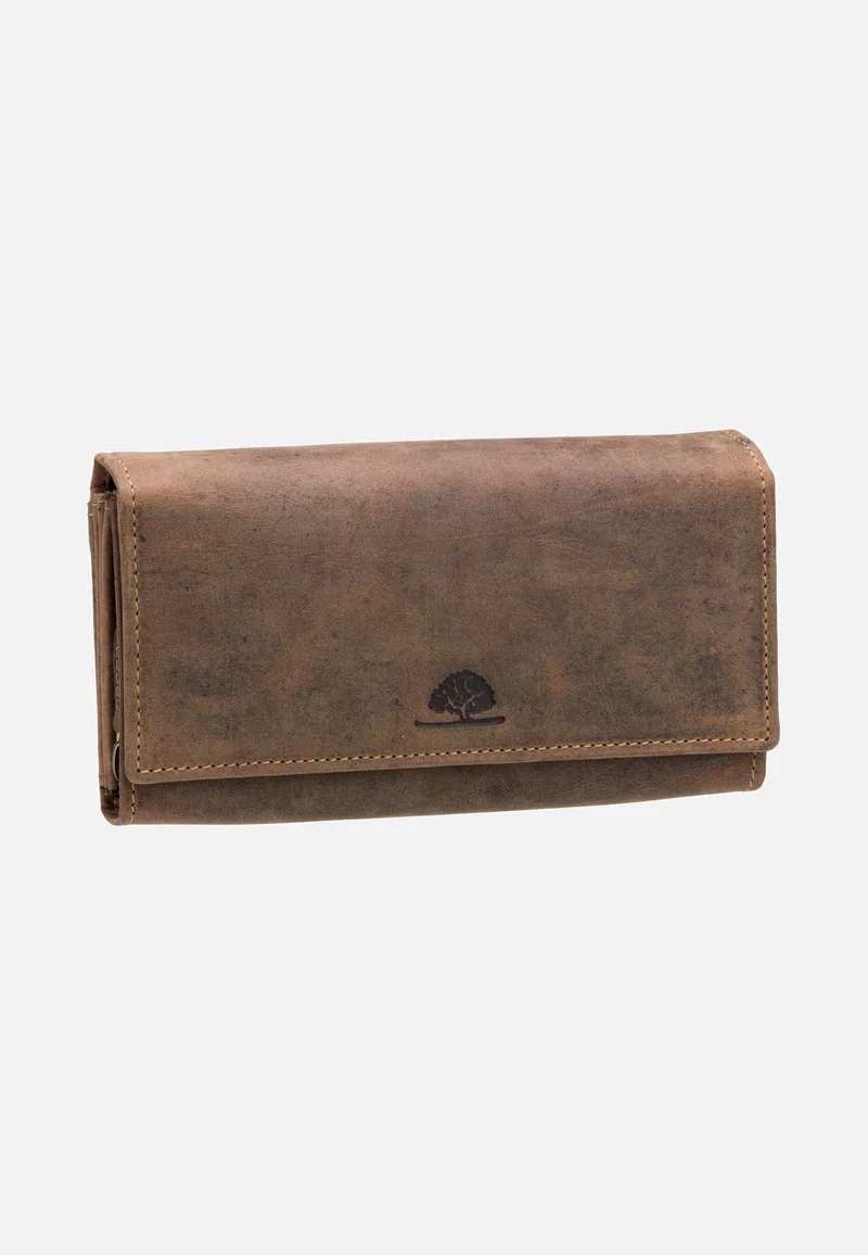 Vintage 1669 lang Sattelbraun - Wallet